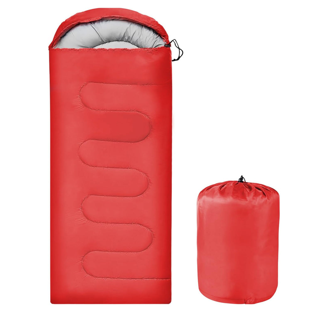 EVERESTO Thermal Camping Sleeping Bag — Spacious Envelope Design