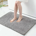 Tapete de banho ultramacio em chenille CLOUDSTEP — Secagem rápida, absorvente, com base antiderrapante