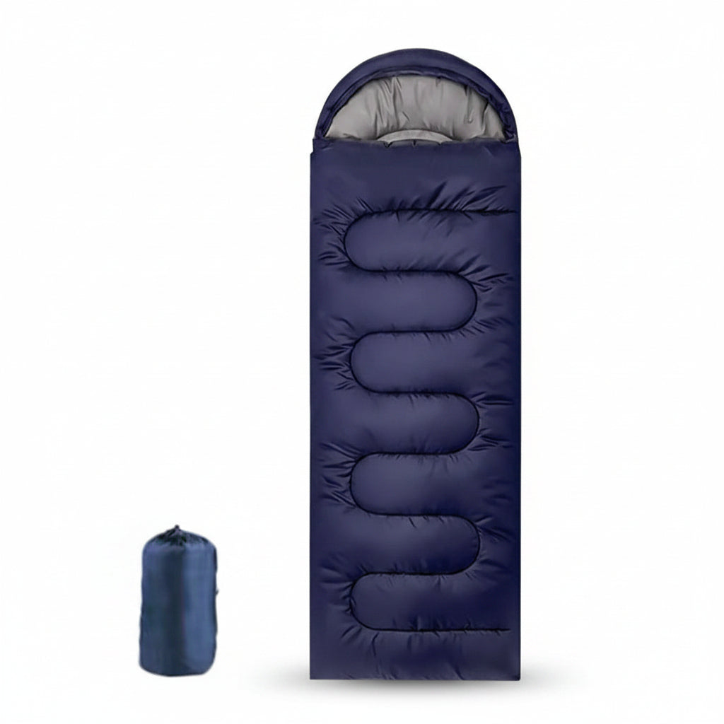 EVERESTO Thermal Camping Sleeping Bag — Spacious Envelope Design