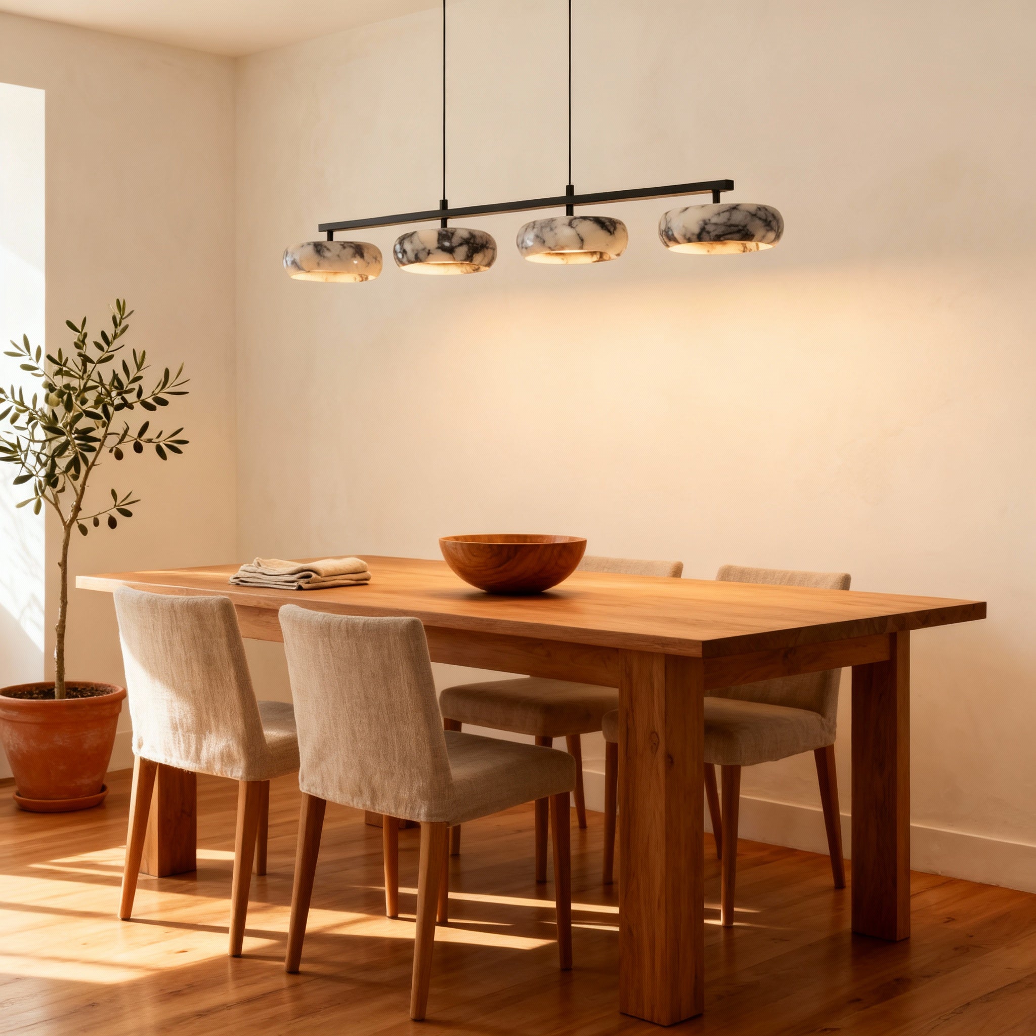 IvoryVein marmorierte Tischlampe für moderne Häuser im Schlafzimmer oder Wohnraum