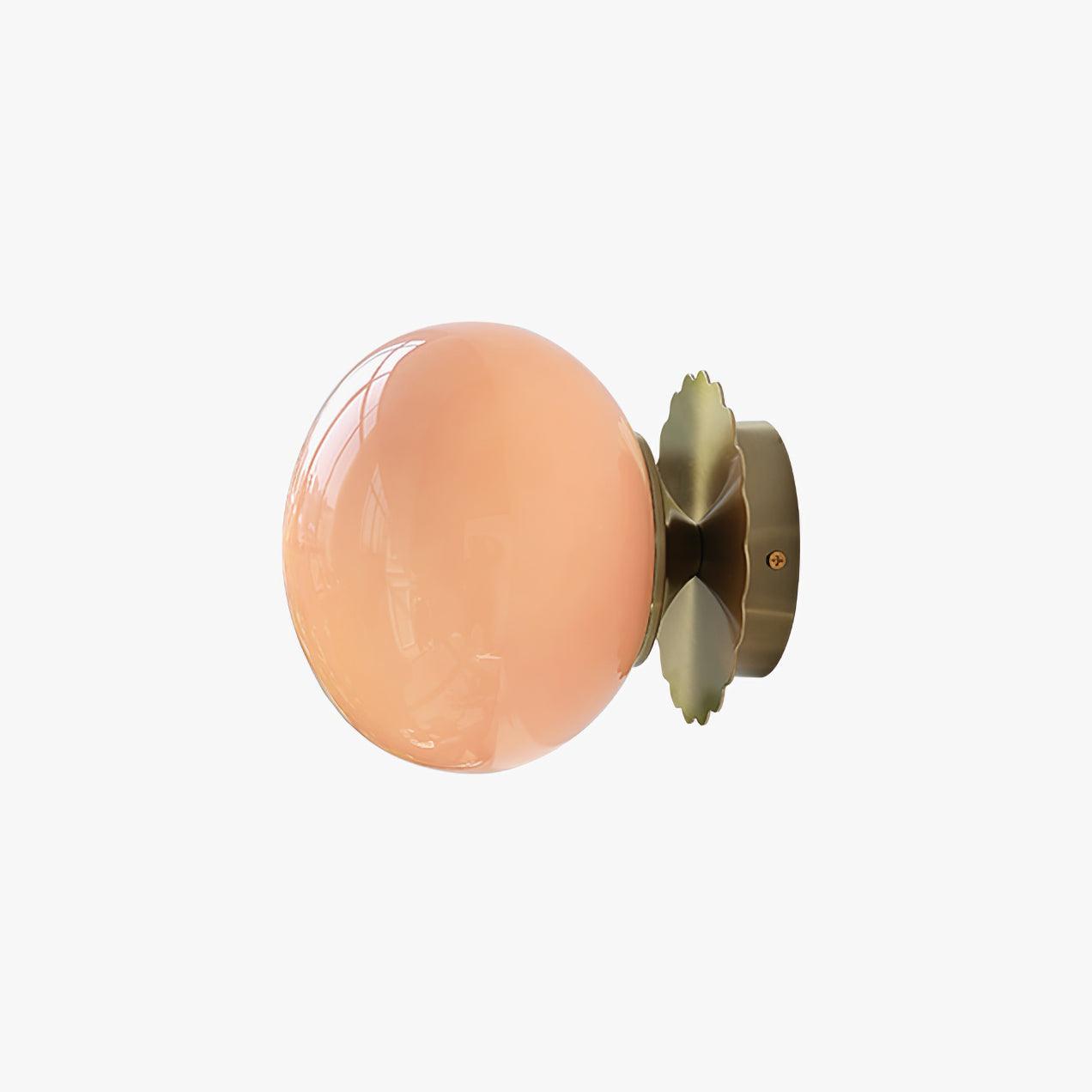 Asterra Glass Diffuser Wall Light With Metal Frame In A Modern Design For A Soft Warm Glow