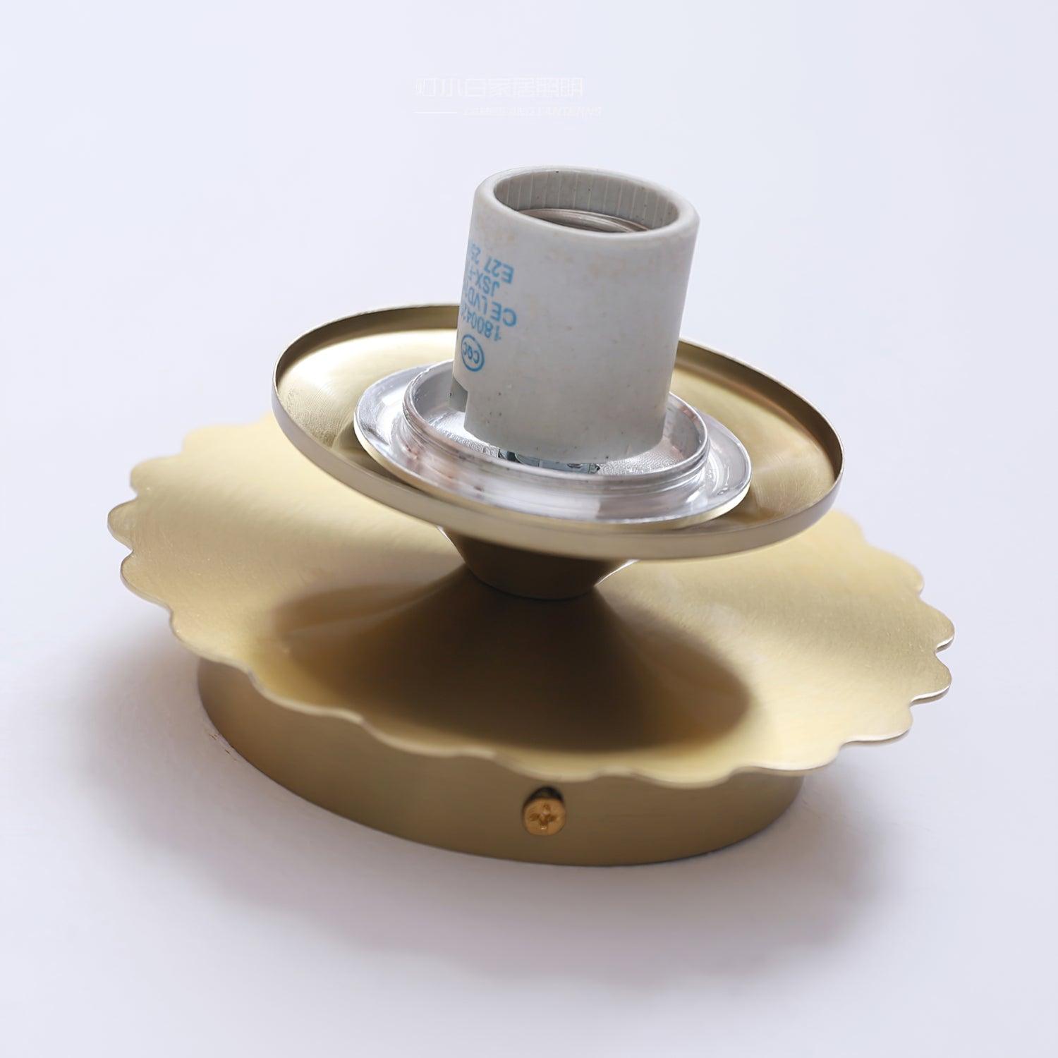 Asterra Glass Diffuser Wall Light With Metal Frame In A Modern Design For A Soft Warm Glow