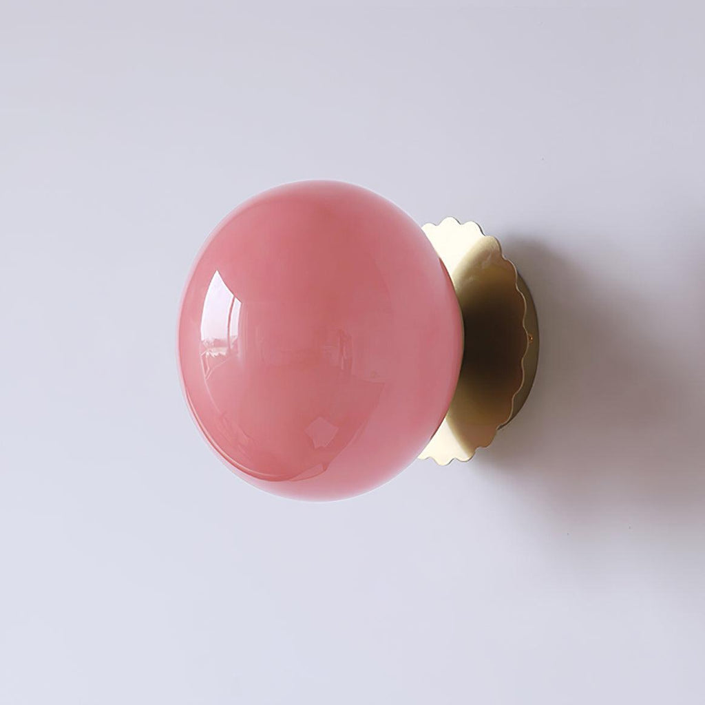 Asterra Glass Diffuser Wall Light With Metal Frame In A Modern Design For A Soft Warm Glow