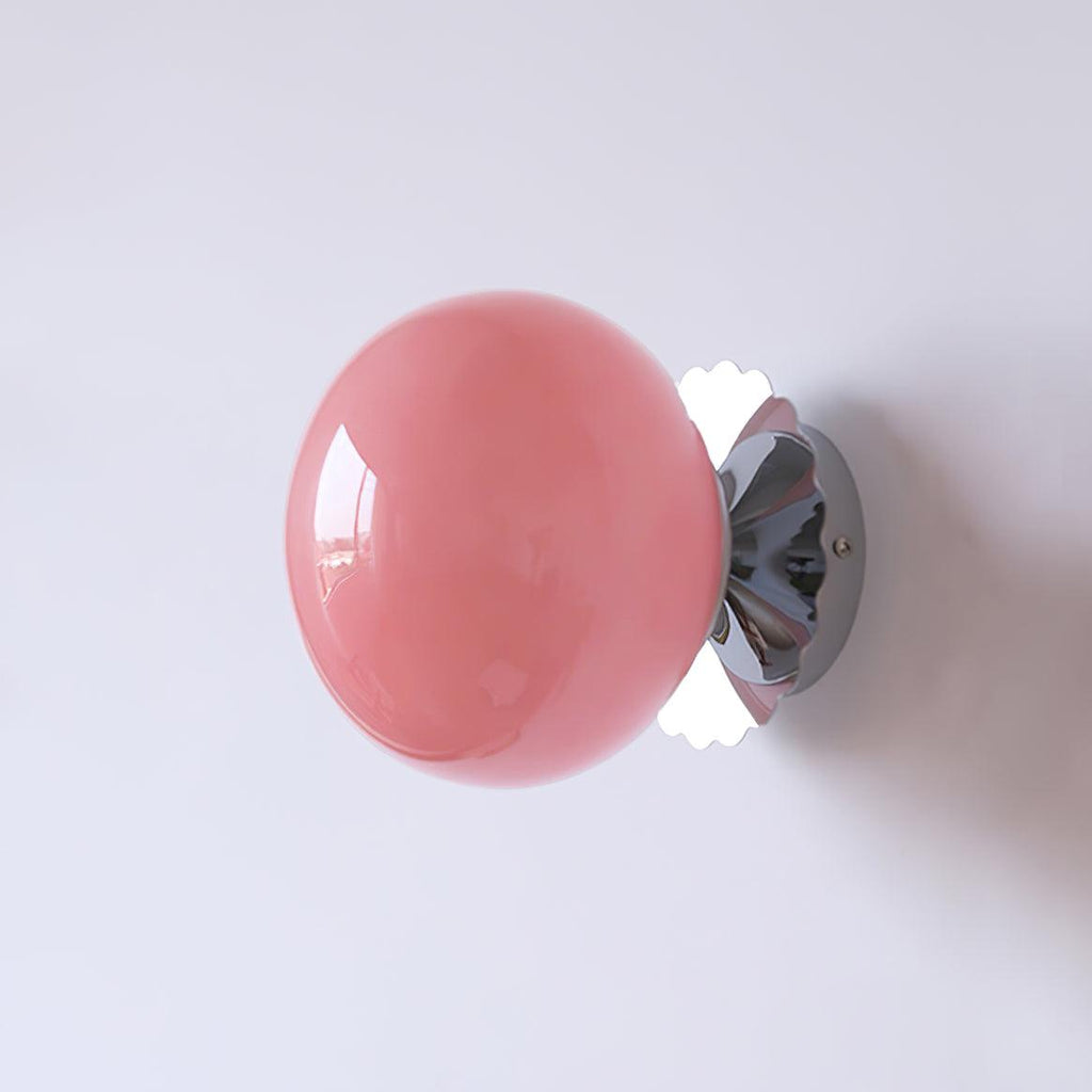 Asterra Glass Diffuser Wall Light With Metal Frame In A Modern Design For A Soft Warm Glow
