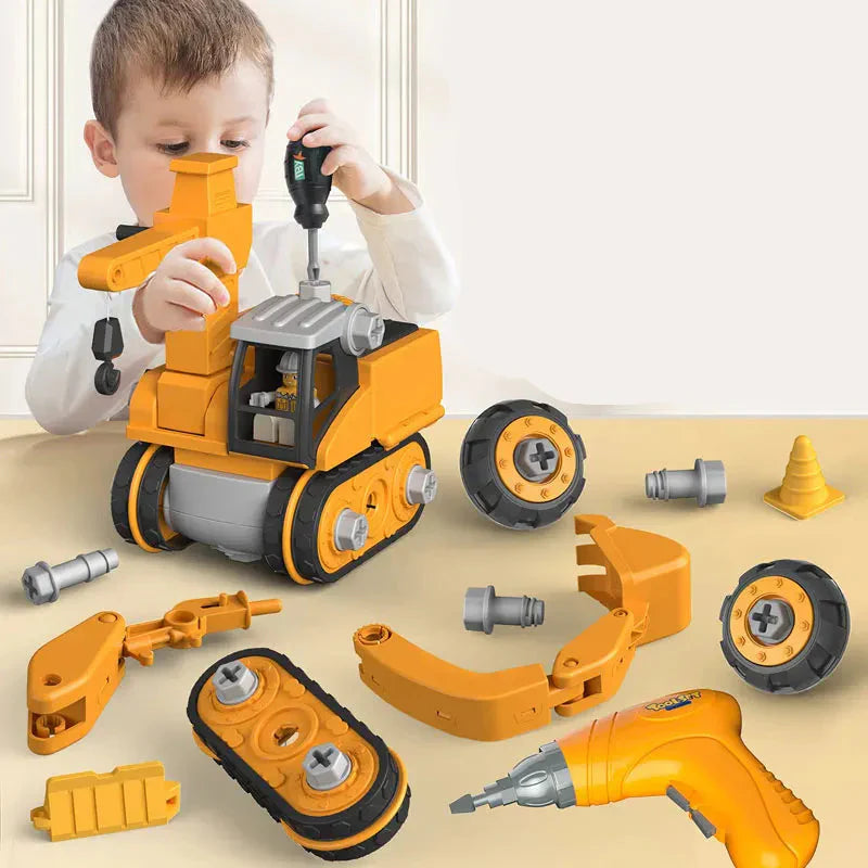 Kreativní technická stavebnice Master Builder — sada pro mechanické sestavování, skutečné nářadí