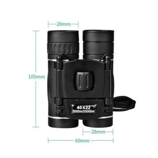 Vojenský dalekohled HD 40x22 — přesná terénní optika
