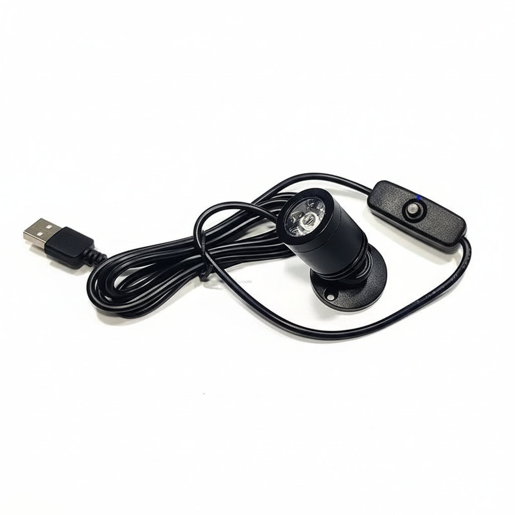 Foco LED Mini Alimentado por USB — Luz de Destaque de Feixe Concentrado