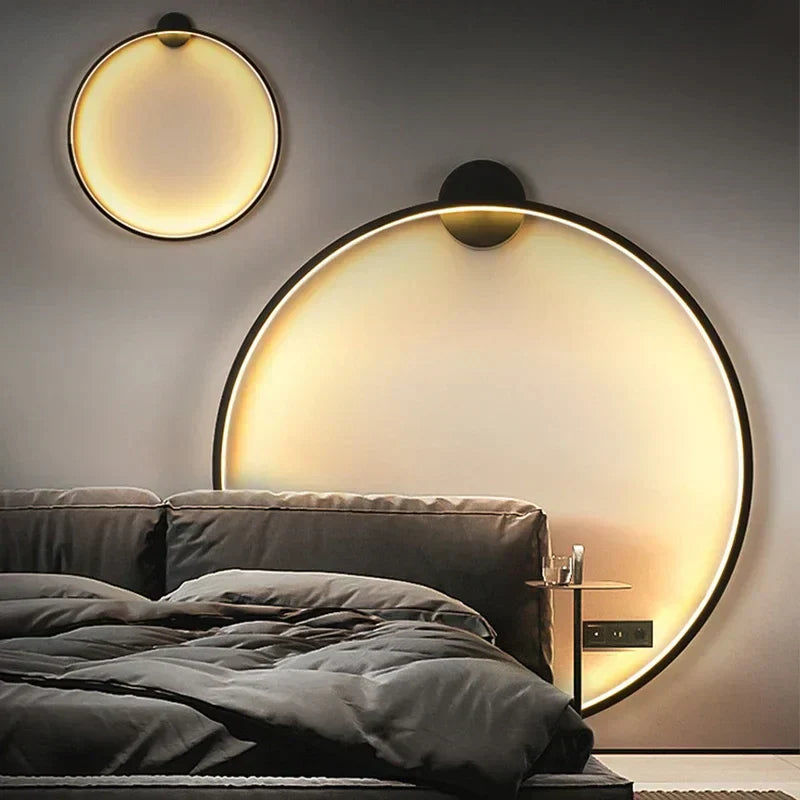NovaCircle LED Round Wall Light For Minimalist Bedroom Settings And Hotel Spaces Worldwide
