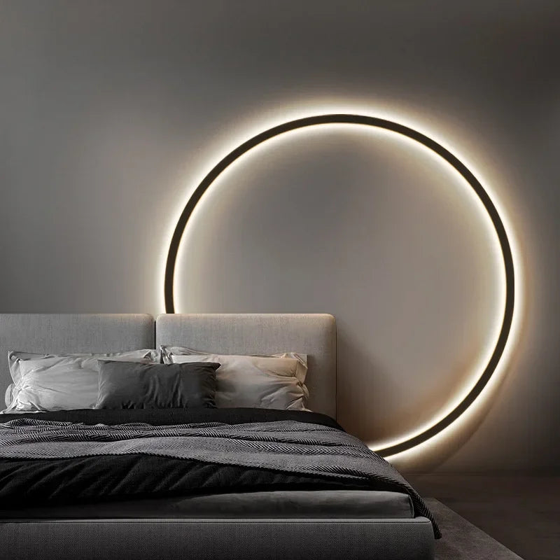 NovaCircle LED Round Wall Light For Minimalist Bedroom Settings And Hotel Spaces Worldwide