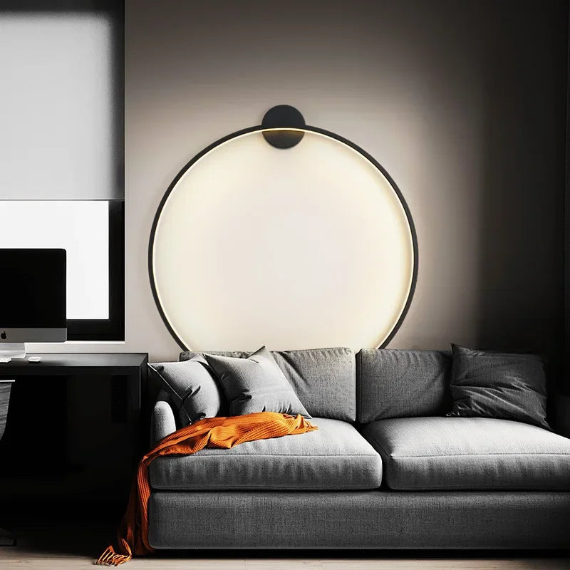 NovaCircle LED Round Wall Light For Minimalist Bedroom Settings And Hotel Spaces Worldwide