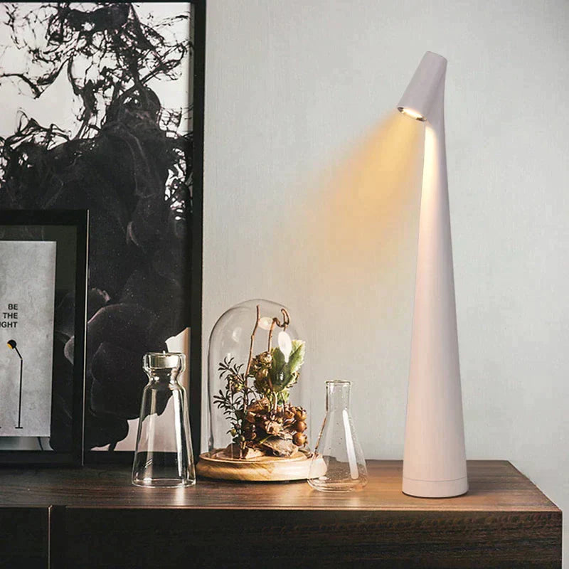 AstraLume Black LED Desk Lamp For Work Surfaces And Small Tables, Sleek Light For Focused Tasks