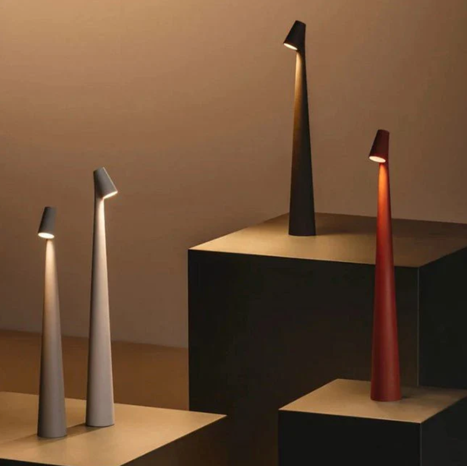 AstraLume Black LED Desk Lamp For Work Surfaces And Small Tables, Sleek Light For Focused Tasks