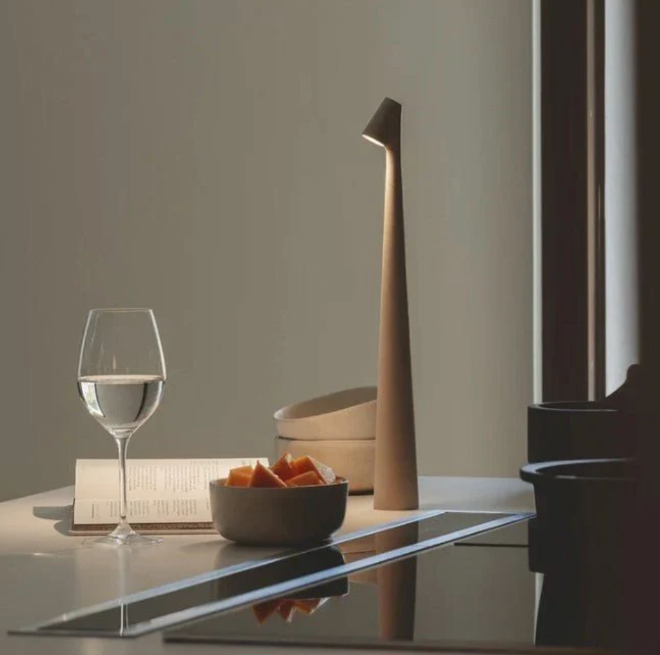 AstraLume Black LED Desk Lamp For Work Surfaces And Small Tables, Sleek Light For Focused Tasks