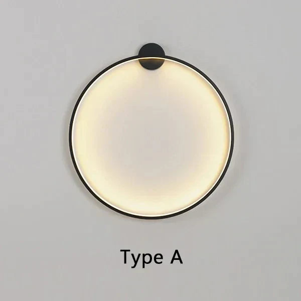 NovaHalo Simple Circular Wall Lamp For Gentle, Even Illumination In Modern Spaces