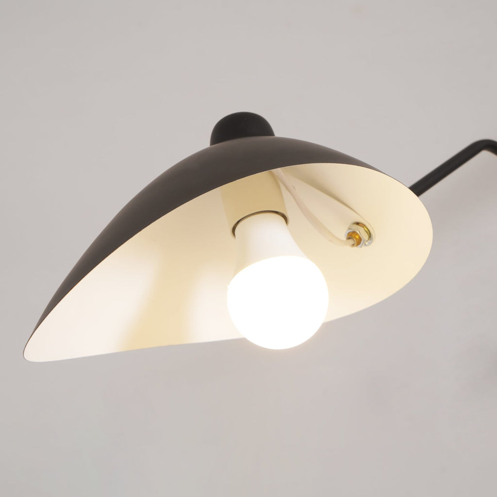 Adjustable Spider Ceiling Light, Multi-Arm, Black And White, Brass, Scandinavian Modern