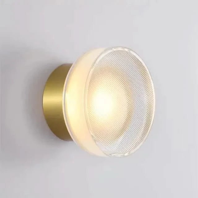 Ahni Dimmable LED Wall Sconce - Solid Cast Glass Shade, Easy Installation 6