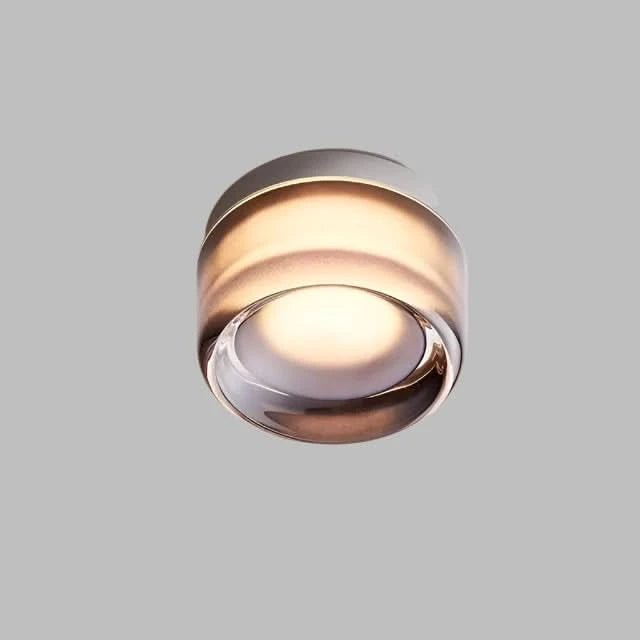 Ahni Dimmable LED Wall Sconce - Solid Cast Glass Shade, Easy Installation 0