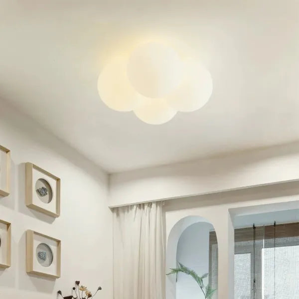 NimbusCloud LED Fixture With Cloud Inspired Ceiling Light For Living Rooms, Bedrooms And Home Offices