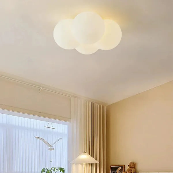 NimbusCloud LED Fixture With Cloud Inspired Ceiling Light For Living Rooms, Bedrooms And Home Offices