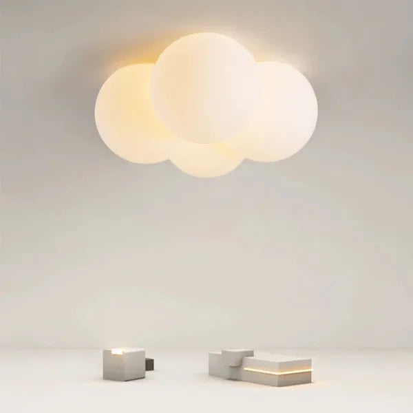 NimbusCloud LED Fixture With Cloud Inspired Ceiling Light For Living Rooms, Bedrooms And Home Offices