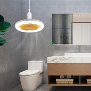 Moderní stropní ventilátor — integrované LED osvětlení a dálkové ovládání