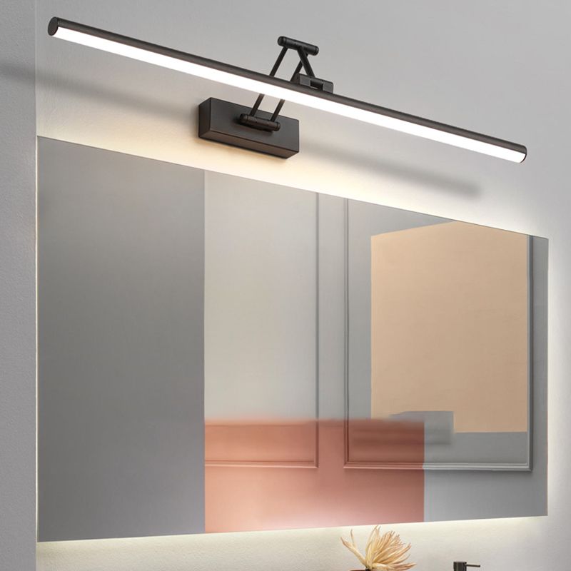 NoirGlow Modern Black LED Light Vanity Bar On Wall Above Your Mirror Adjustable Today