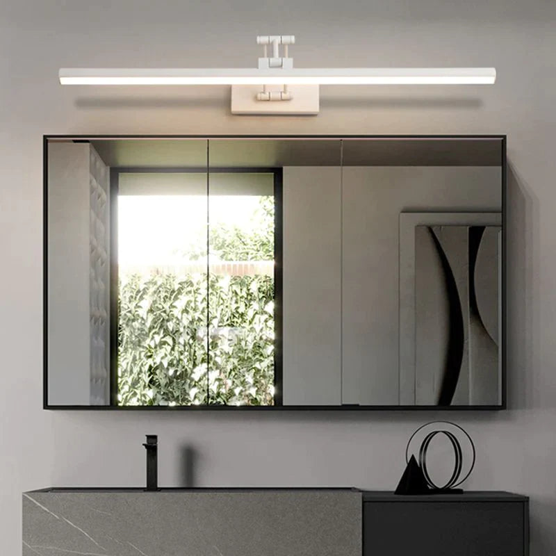 NoirGlow Modern Black LED Light Vanity Bar On Wall Above Your Mirror Adjustable Today