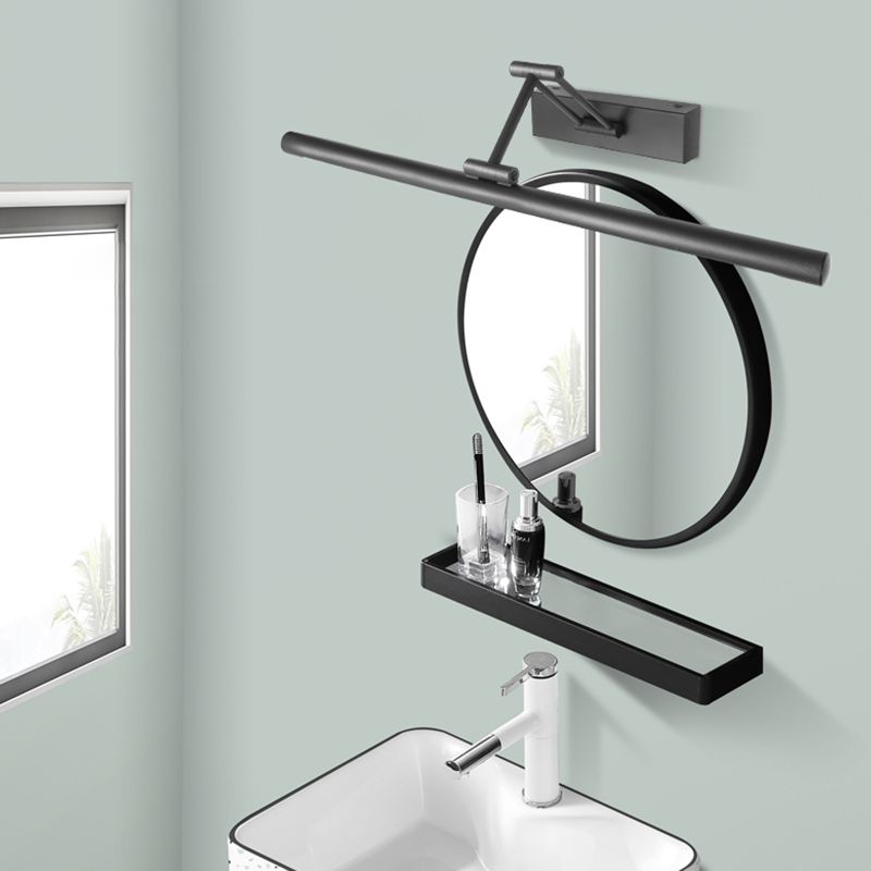 NoirGlow Modern Black LED Light Vanity Bar On Wall Above Your Mirror Adjustable Today