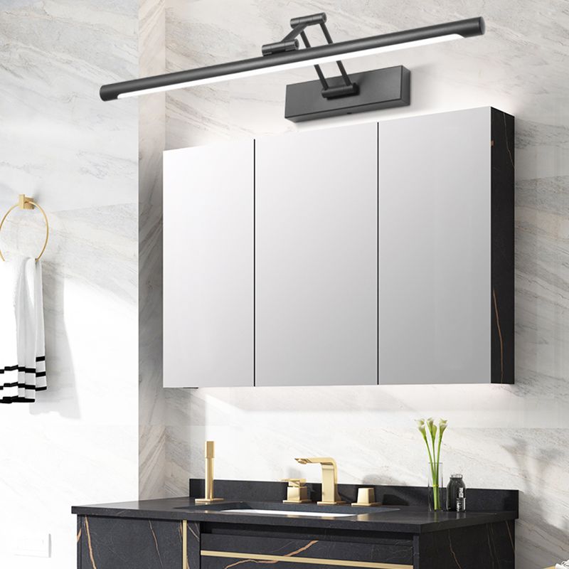 NoirGlow Modern Black LED Light Vanity Bar On Wall Above Your Mirror Adjustable Today
