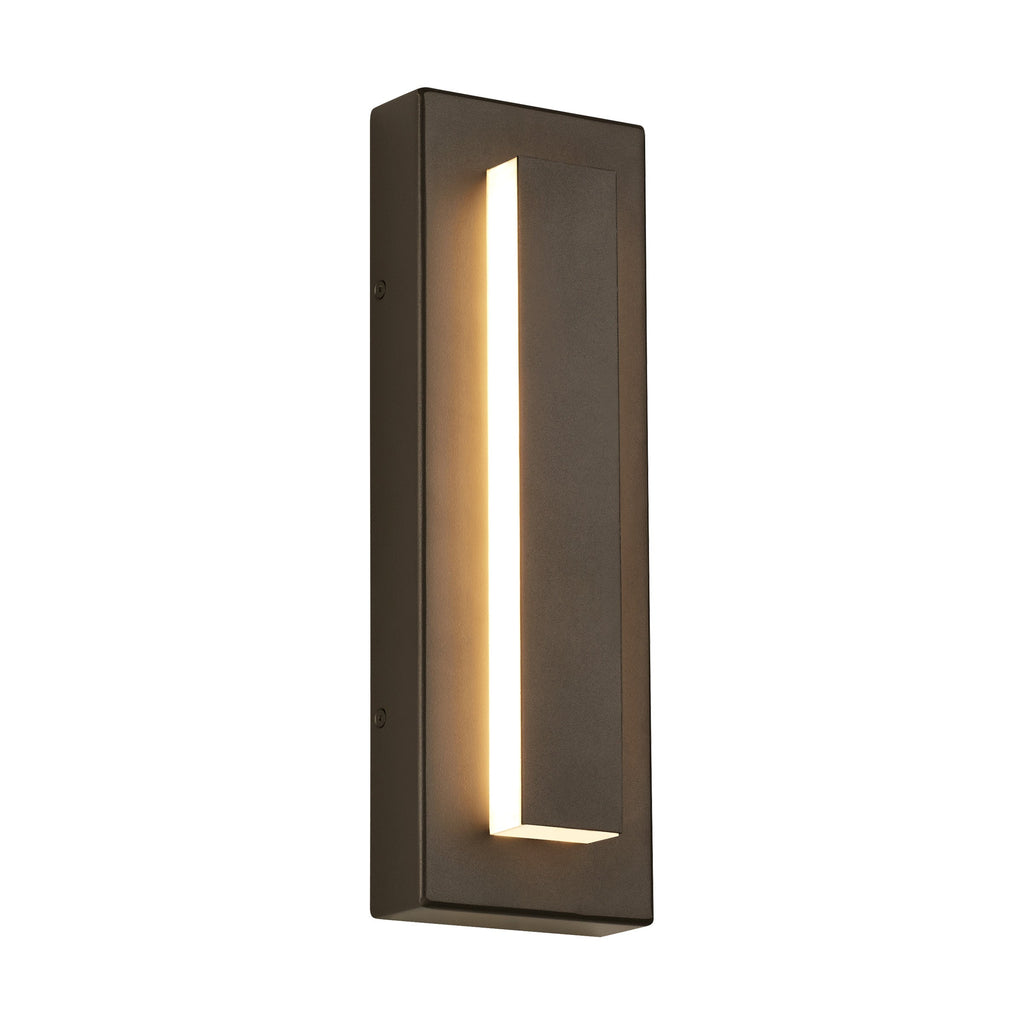 LumaForge Weather-Resistant Exterior Wall Light With PIR Sensor And Built-In LED