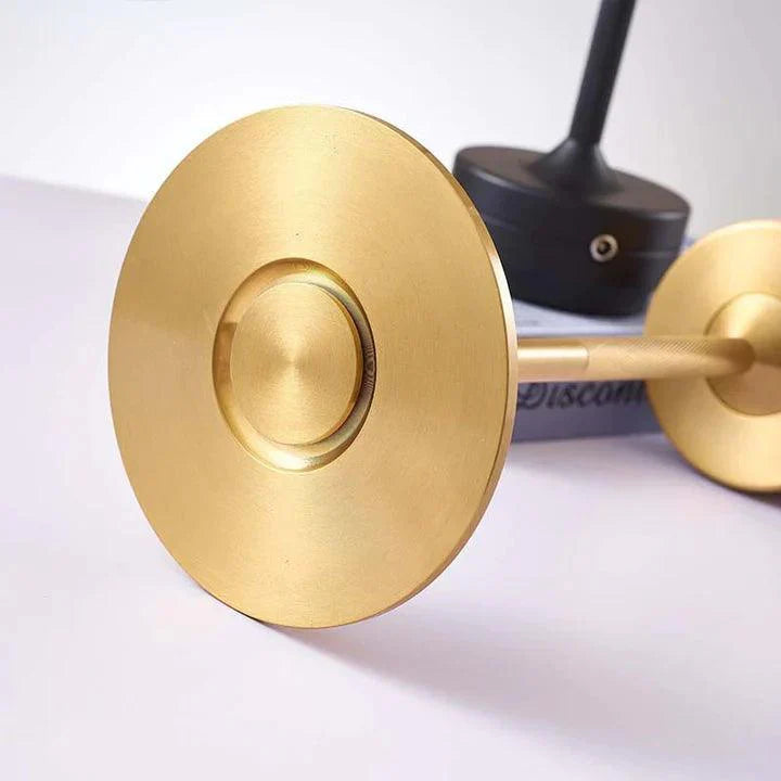 Lamp — Built-In Wireless Charging, Solid Aluminum Body, 27.5 x 13 cm
