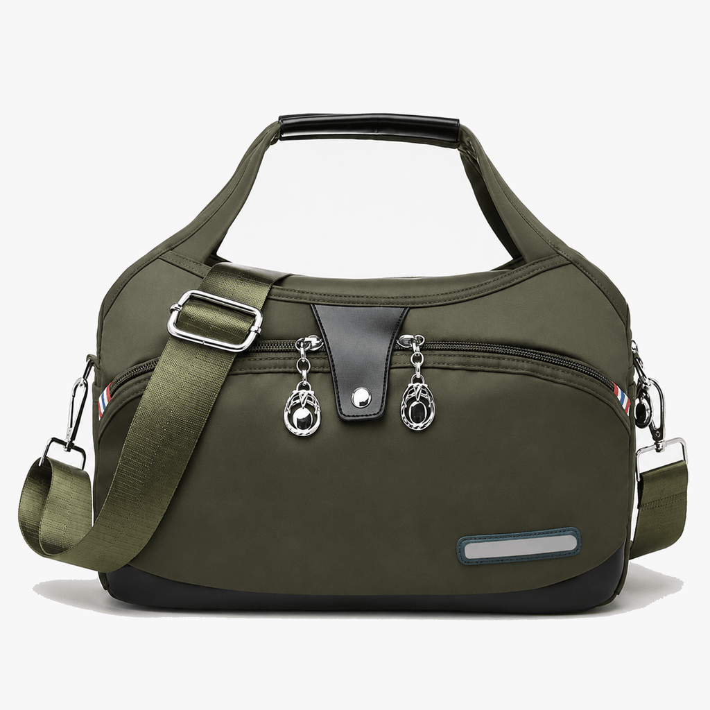 Crossbody Bag — Multi-Pocket Interior Layout and Hidden Anti-Theft Security Pocket