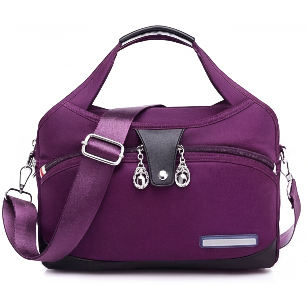 Crossbody Bag — Multi-Pocket Interior Layout and Hidden Anti-Theft Security Pocket