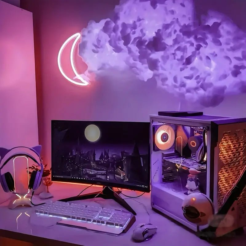 CloudNova Music responsiv smart LED-sky lampe — RGB-belysning i sanntid