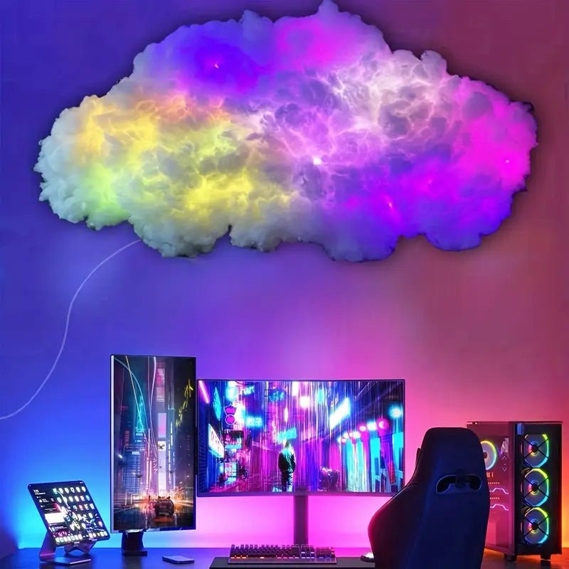CloudNova Music responsiv smart LED-sky lampe — RGB-belysning i sanntid