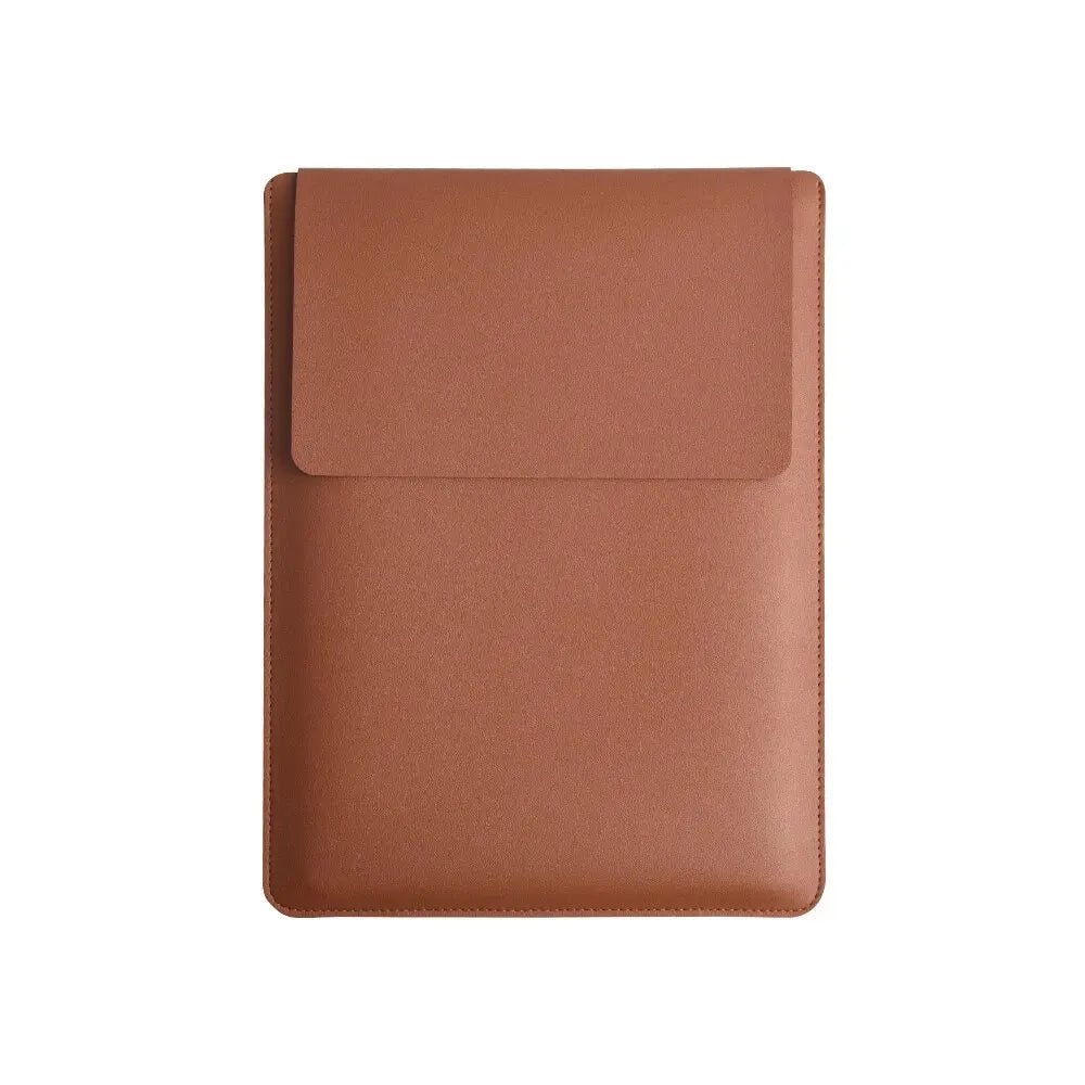 AeroGuard PU Laptop Sleeve — Plush Interior, Elegant Exterior