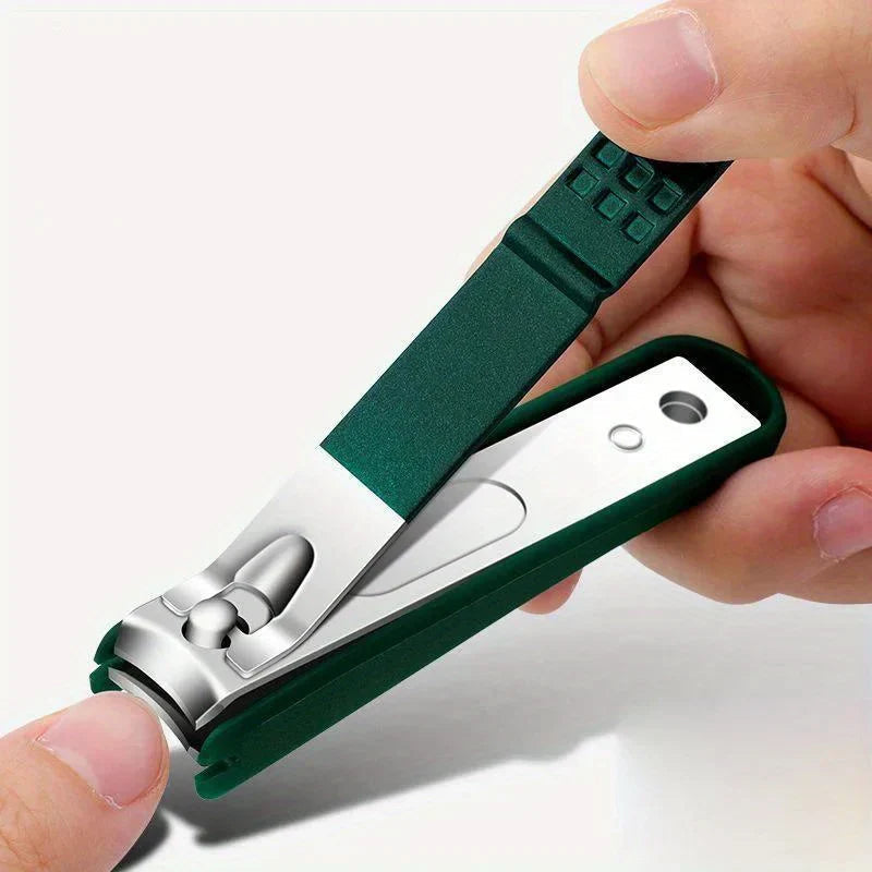 Essensielt neglepleiesett — ergonomiske negleklippere og sprutbeskyttelse