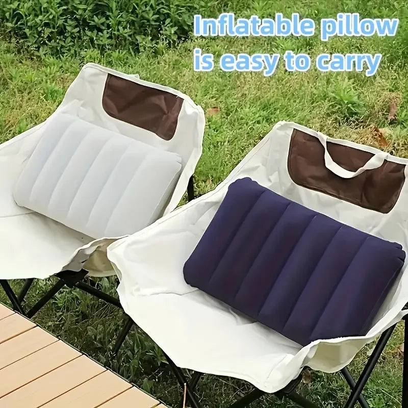 Napvoy Inflatable Pillow — Ergonomic Design, Lightweight Comfort, Neck & Back Support