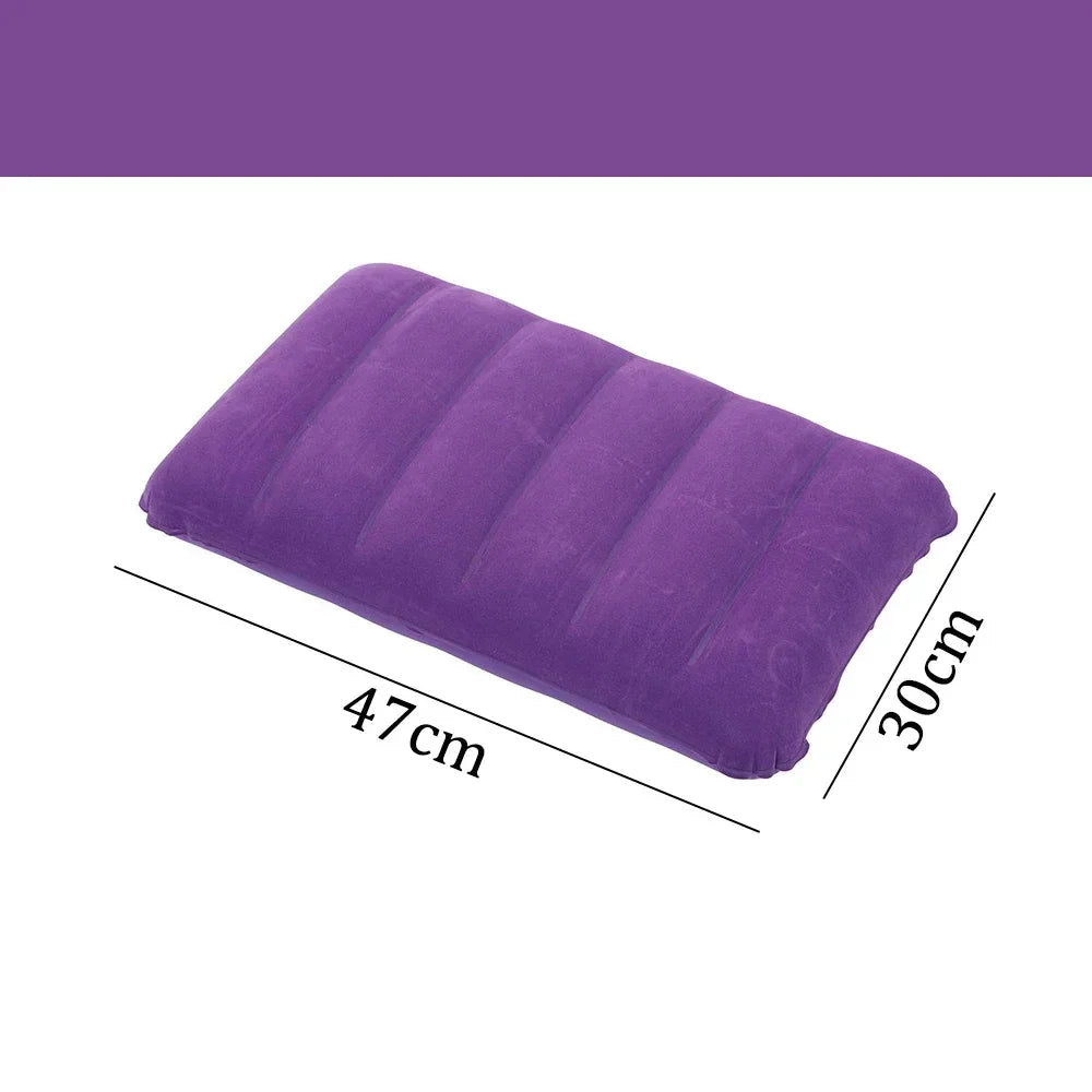 Napvoy Inflatable Pillow — Ergonomic Design, Lightweight Comfort, Neck & Back Support