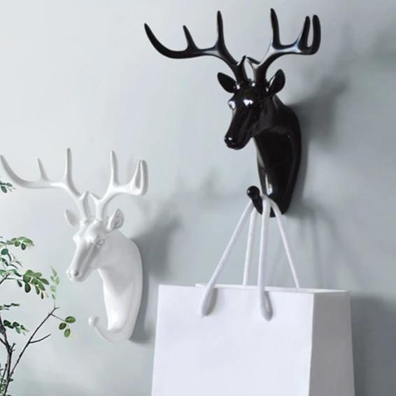 Nature's Touch Sculpted Animal Wall Hooks — Heavy-Duty Decor Mounts