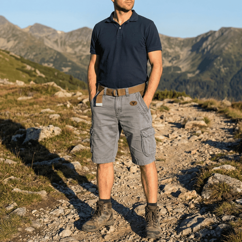 Summit Ridge Men's Cargo Shorts — Comfortable Relaxed Fit, Abundant Pockets