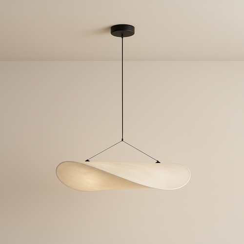 CalmAura Hanging Pendant Light For Serene Spaces With Soft Diffused Illumination And Calm Ambience