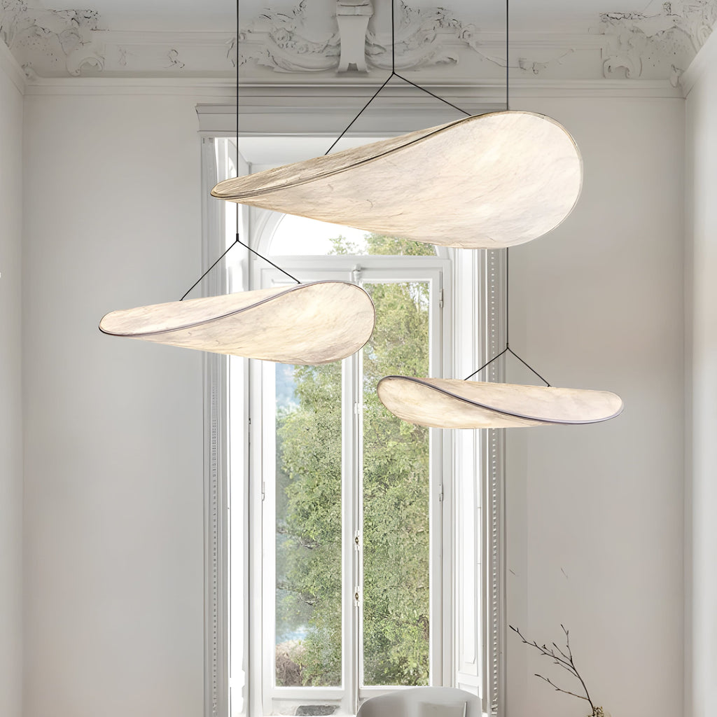 CalmAura Hanging Pendant Light For Serene Spaces With Soft Diffused Illumination And Calm Ambience