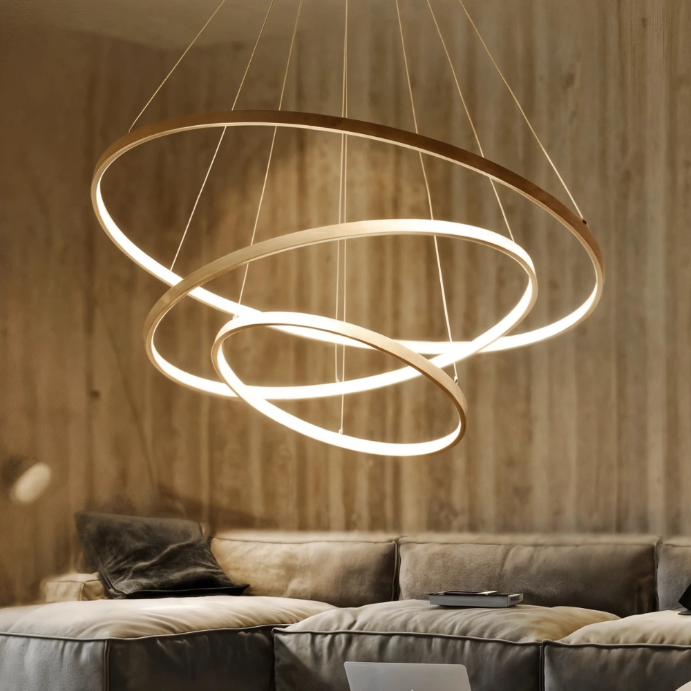 LuminaForge Customizable Contemporary Chandelier For Distinctive Lighting To Elevate Home Decor Ambience