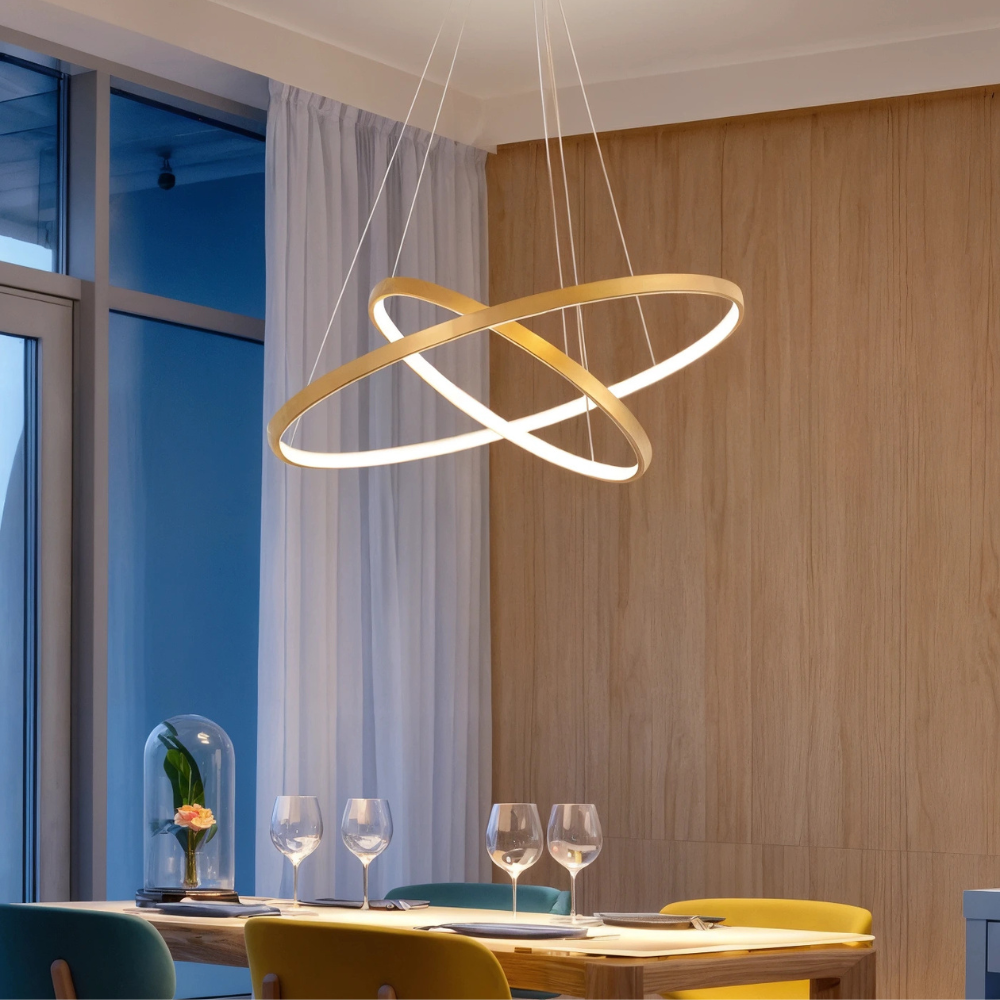 LuminaForge Customizable Contemporary Chandelier For Distinctive Lighting To Elevate Home Decor Ambience