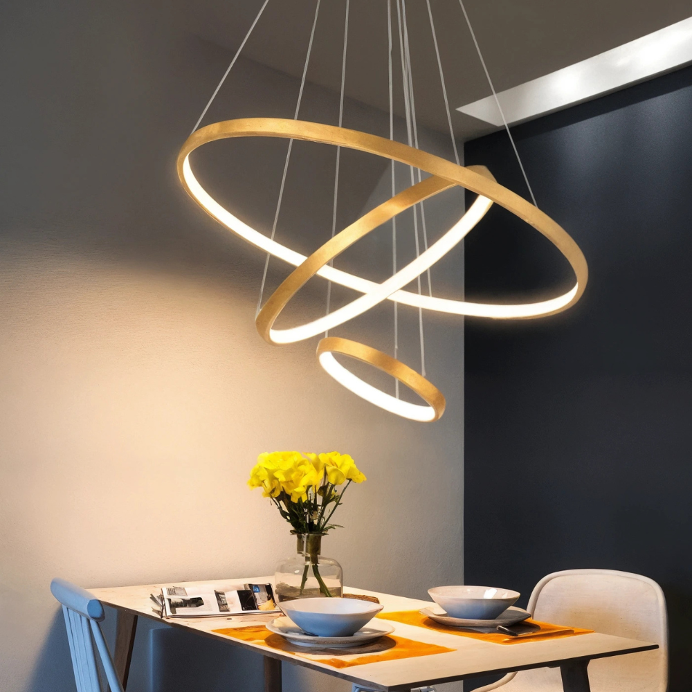 LuminaForge Customizable Contemporary Chandelier For Distinctive Lighting To Elevate Home Decor Ambience