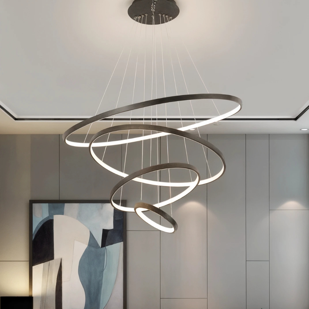 LuminaForge Customizable Contemporary Chandelier For Distinctive Lighting To Elevate Home Decor Ambience