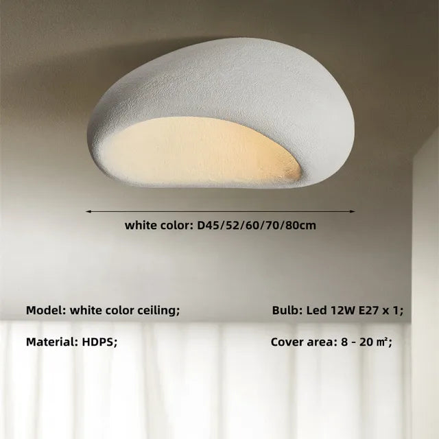 Kairoa Ceiling Light With Japanese Inspired Glow And Wabi Sabi Ambience Soft Ambient Glow For Relaxing Spaces
