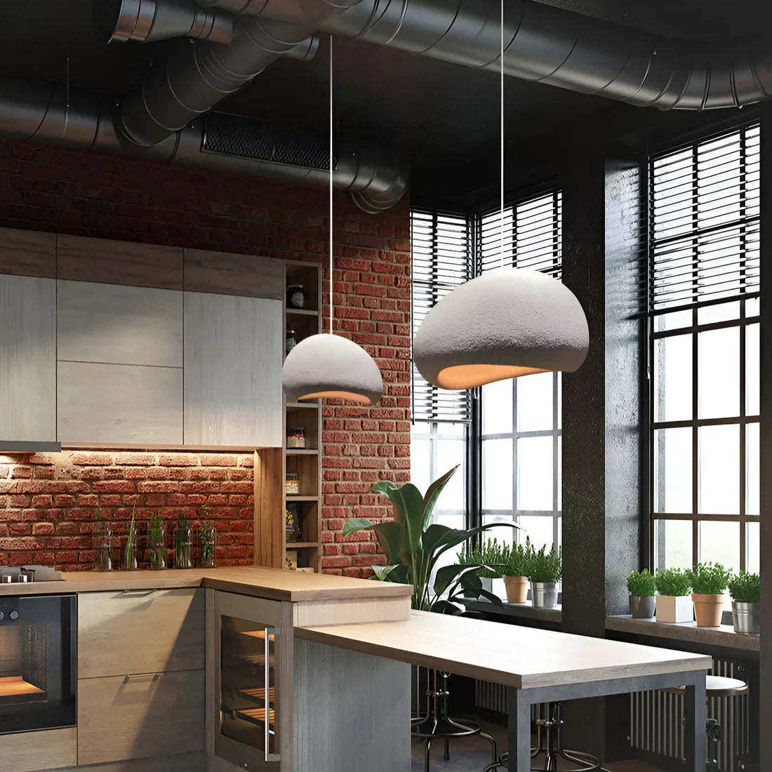 Galet Air Light Pendant With Organic Stone Inspired Form For Modern Interiors Today
