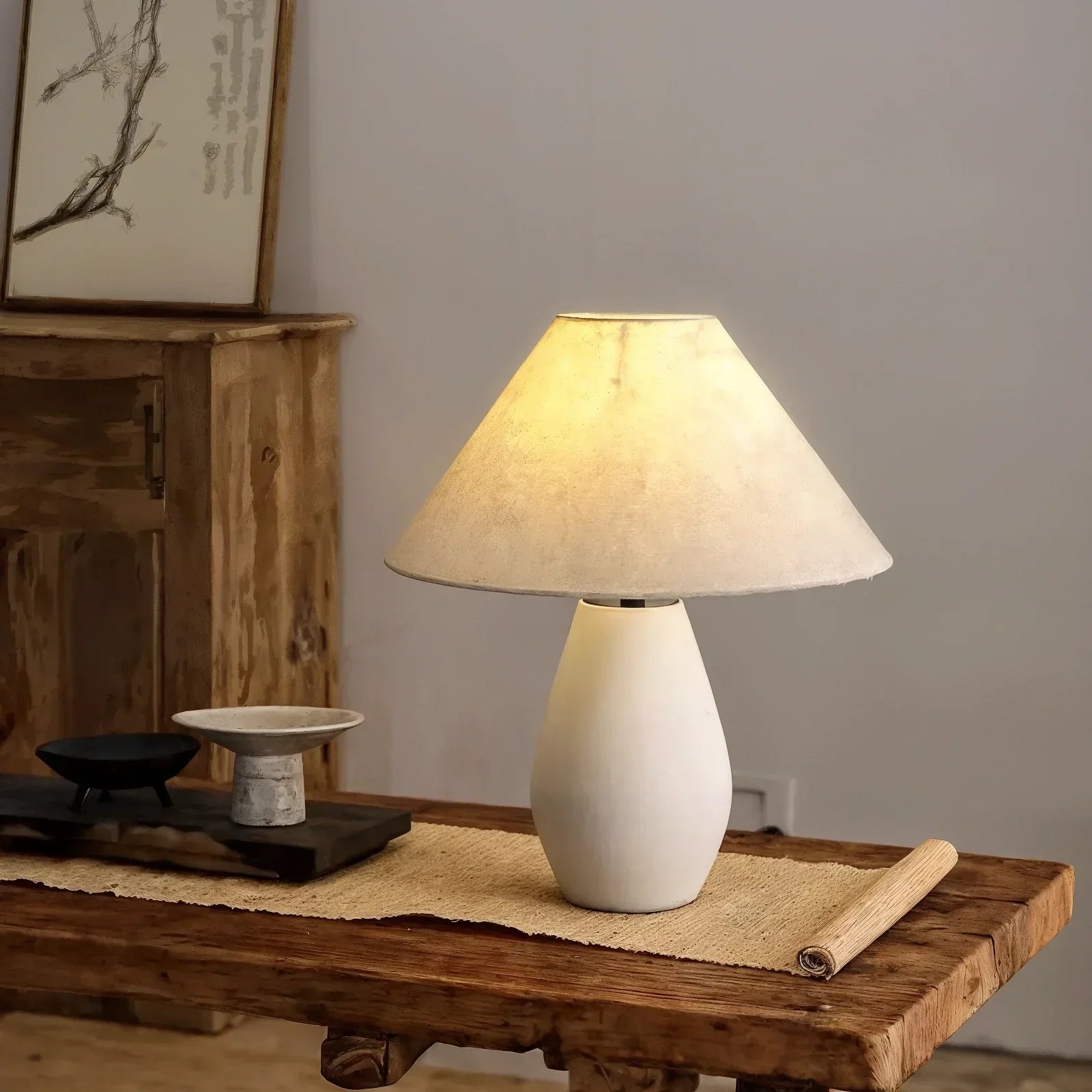 ScandiGlow LED Lamp For Modern Rooms, Minimalist Table Light With Elegant Finish For Any Space